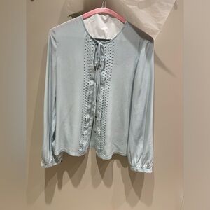 Diane von furstenberg 100% silk blouse